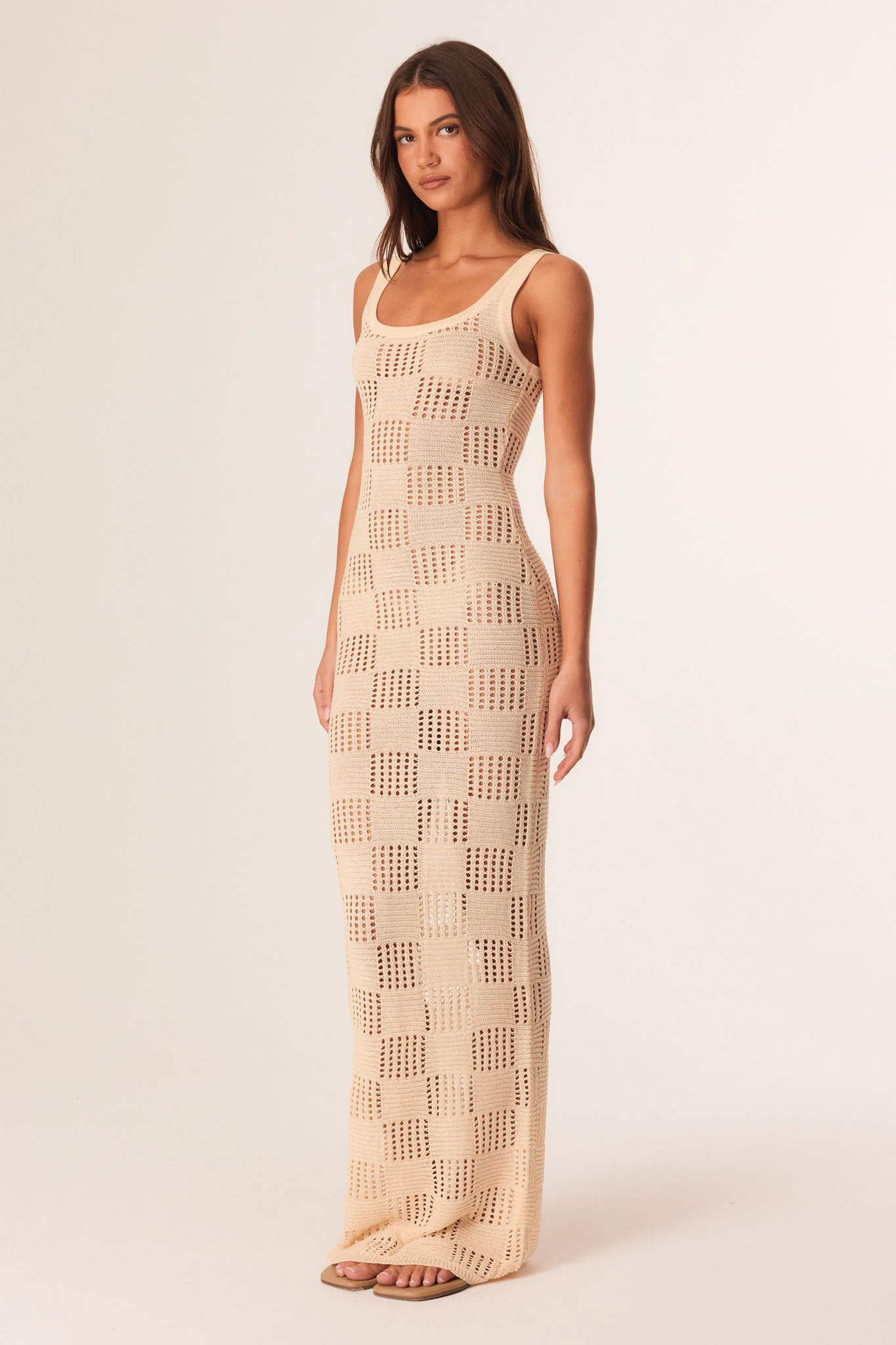 BREANNA SHIMMER MAXI DRESS - Image 3
