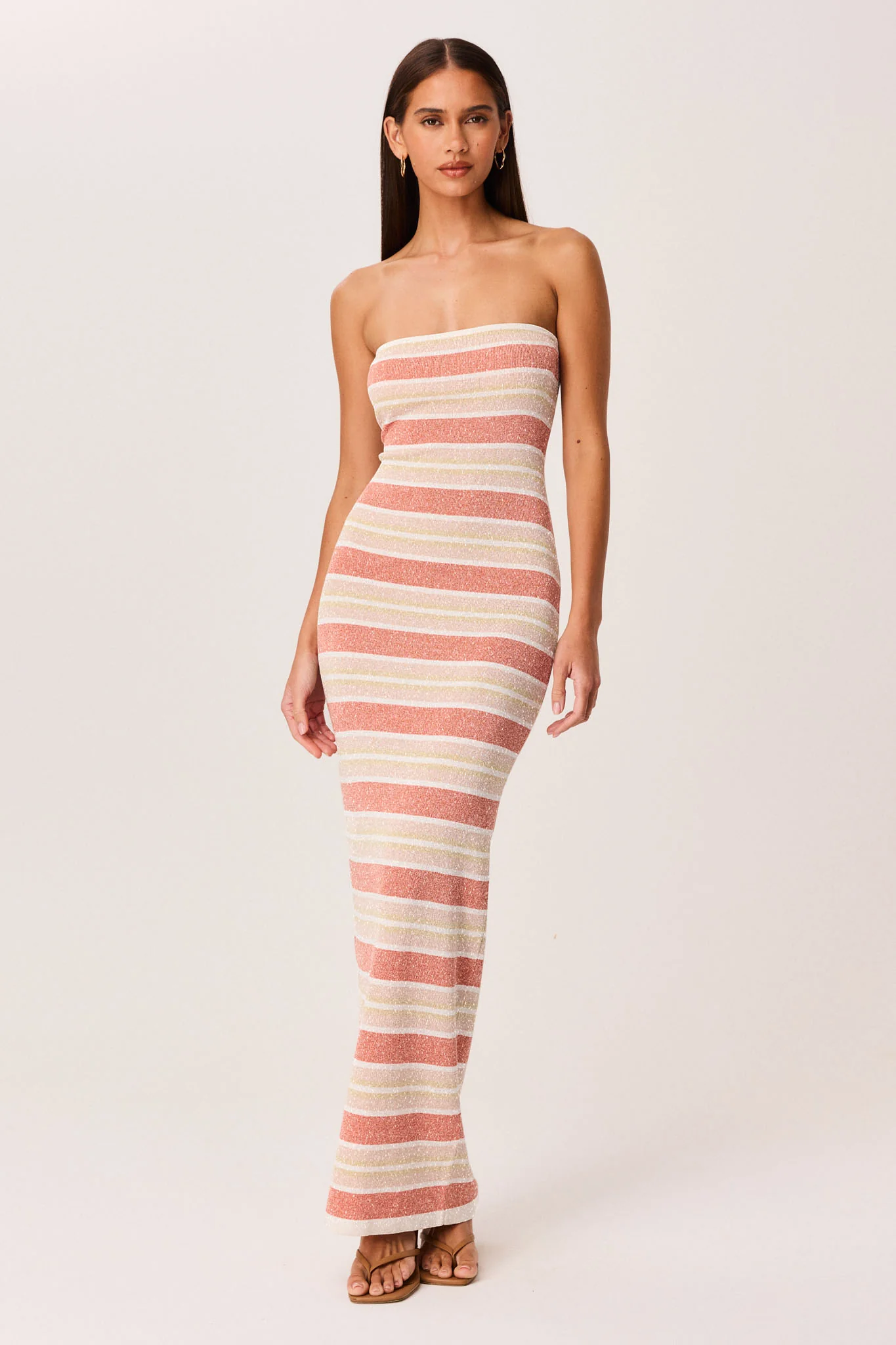 CELIA SHIMMER MAXI DRESS - Image 2